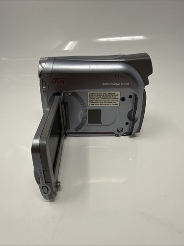Canon ZR500 MiniDV Digital Video Camcorder Silver Handheld Camcorder Untested!! - Picture 3 of 7