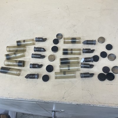 Lot Of New And Used Size 7 Devlieg Microbore Cartridge Inserts 3/4-20