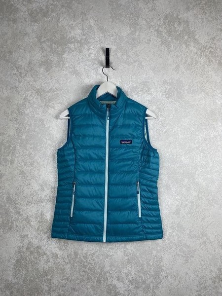 Women Patagonia Down Sweater Turquoise S