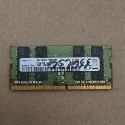 Samsung 16gb 2rx8 Pc4-2666v-se1-11 M471A2K43CB1-CTD Laptop Memory