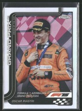 2025 Topps Chrome F1 Oscar Piastri #138 GP DOTD - Azerbaijan Refractor (A)