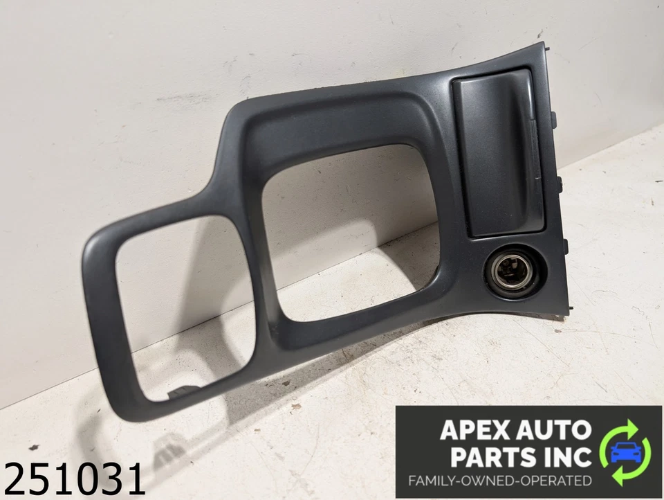 OEM 2003 Toyota Celica GT 1.8L Center Console Shift Shifter Bezel Boot Trim Foto 2 de 4