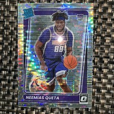 (1) 2021-22 Donruss Optic Neemias Queta Rated Rookie Pulsar Prizm RC #156