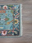 Bohemian Oushak Rug, Oushak Turkish Rug, Hand Made Contemporary Rug, 2x3 Ft — photo 7