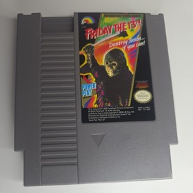 Friday the 13th -- NES Nintendo Original Classic Authentic Game 