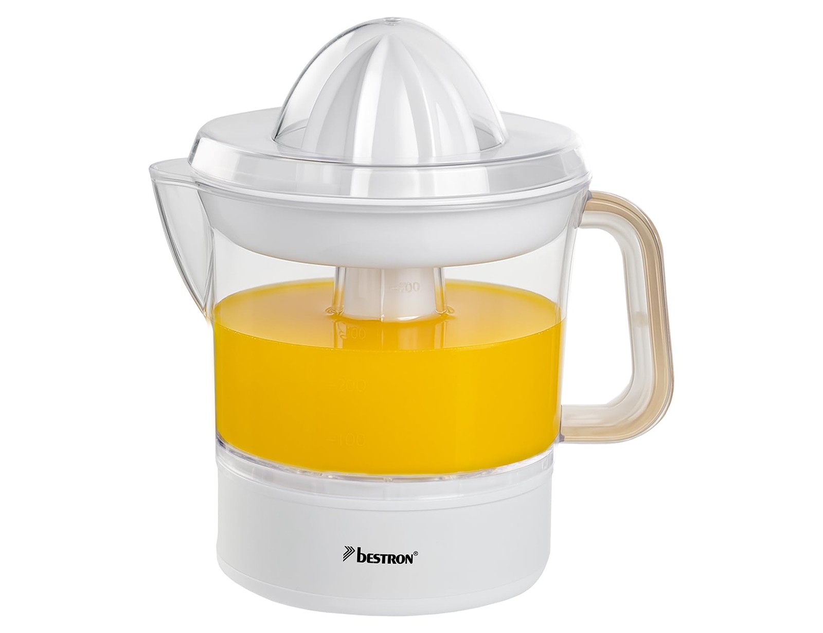 Spremiagrumi Elettrico con 2 Coni Pressione e Coperchio Aroma Fresh