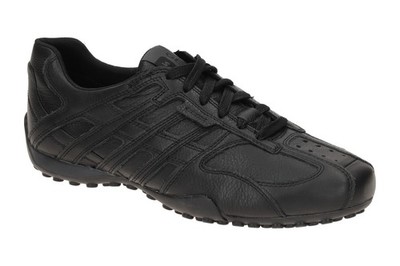 Geox SNAKE ORIGINAL A Herrenschuhe - Sneakers - Halbschuhe schwarz Freizeit