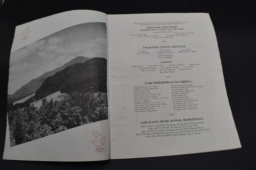 1944 The Skating Club Program of Lake Placid - Picture 2 of 13