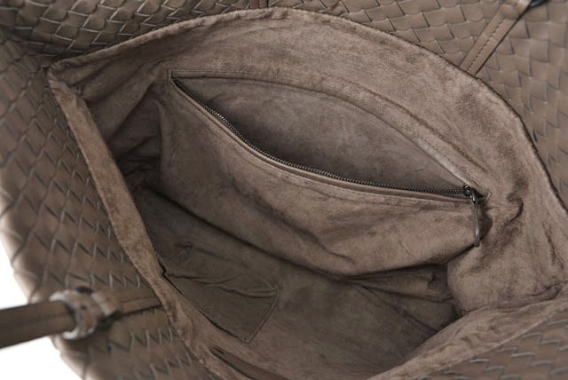 Bottega Veneta Tote/Shoulder Bag 2way Charcoal Leather A4 Compatible thumbnail 4