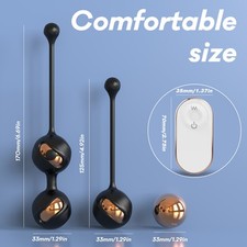 Kegel Balls Exerciser Ben Wa Balls for Bladder Control Pelvic Floor Tightening