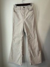 Levis 70's High Flare Corduroy khaki Jeans Size W27 L30 Country western