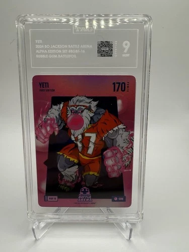 2024 Bo Jackson Battle Arena YETI Travis Kelce BGBF-16 Pink Bubble Gum Foil 170