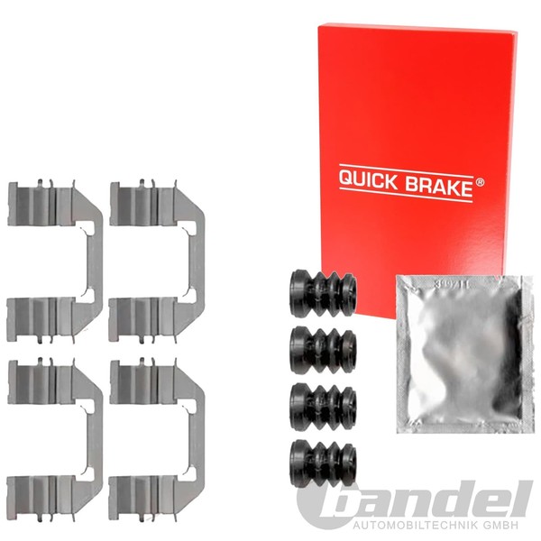 Quick Brake MONTAGE-SATZ BremsbelÄGe ZubehÖR Vorne Passend FüR Chevrolet Aveo |-image