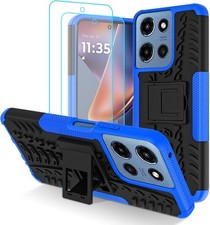 for Motorola Moto G 5G 2025 Case with 2 Pack Screen Protector, Military Grade Sh