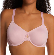 Wacoal 32D Superbly Smooth Underwire Balconette Bra NWOT 855342 Zephyr Pink