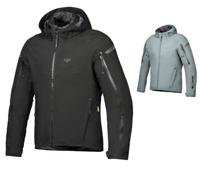 IXON BURNING Technisch laminierte Streetwear Motorrad/Roller wasserdichte Jacke