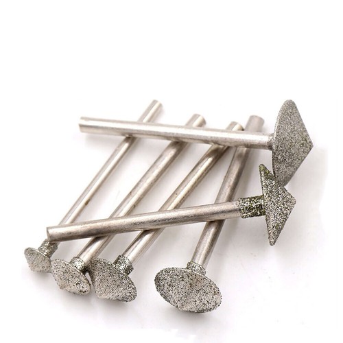 Diamond Grinding Head Umbrella Jade Carving Mushroom Drill Bit Coarse/Fine Sand - Picture 4 of 5