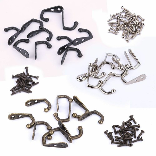 Stainless Steel 20-30X Towel Coat Heavy Duty Door Wall Mount Hook Hanger Holder - Picture 6 of 16