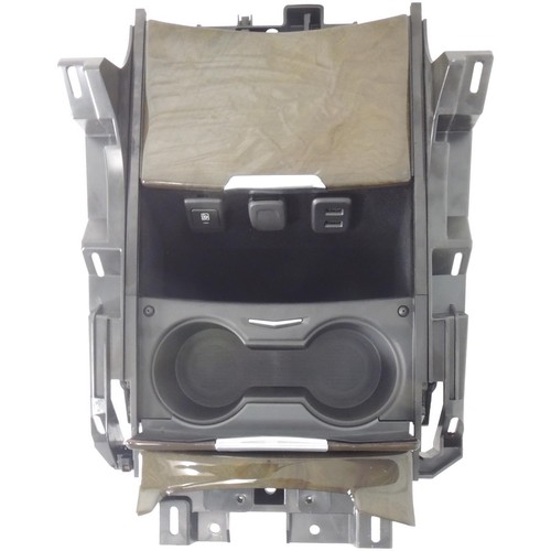 Center Console Cupholder w/Switches w/Cooler Option Marble Burl 84225095 - Picture 6 of 7