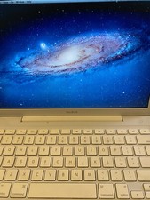 Apple MacBook A1181 2.10GHZ 160GB 4GB OS X Lion White Early 2008 TESTED No Cord