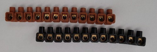 Lüsterklemmen Dosenklemmen Elastic Riegel 2,5 mm² 12 polig versch. Farben REV✅ - Bild 3 von 7