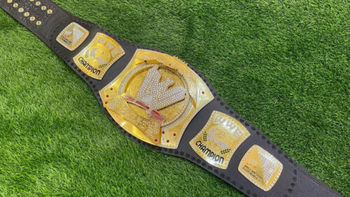 NEU WWE World Heavyweight Championship Spinner Replica Title Belt 2Mm in Brass - Bild 7 von 8