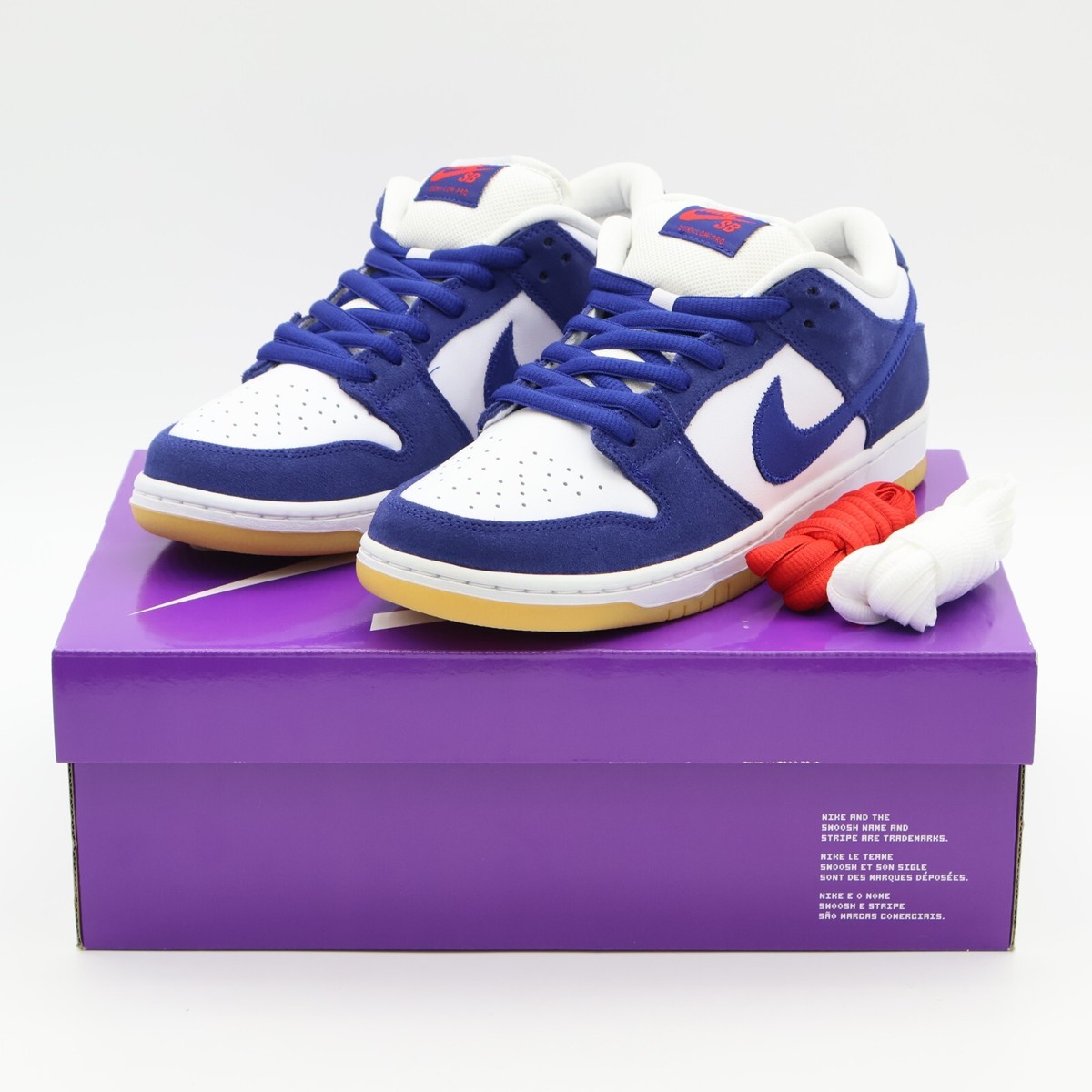 DO9395-400 Nike Dunk Low SB Los Angeles Dodgers Deep Royal DO9395-400 Nike Dunk Low SB Los Angeles Dodgers Deep Royal
