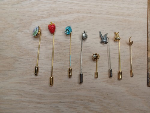 Vintage Ladies Pin Brooches Old Antique Womans Jewelry Pendant Charm Brooches... - 第 10/12 張圖片