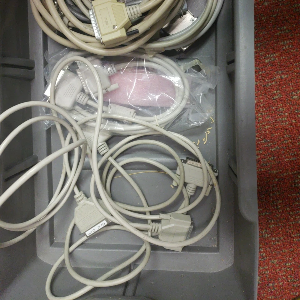 6x assorted size IEEE-1284 - DB25 Male to C36 Male Parallel Printer Serial Cable - Image 3 of 4