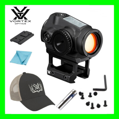 Vortex SPARC Solar 2 MOA Red Dot Rifle Sight w/ Hat SPC-404