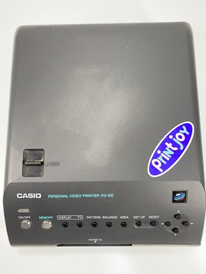 ビデオプリンター　CASIO　vg100 Vintage Casio Personal Video Printer VG-100 w/ Remote Control | eBay