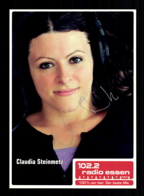 Claudia Steinmetz Autogrammkarte Original Signiert # BC 135040