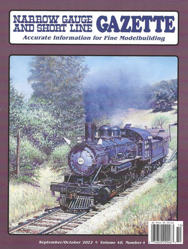 Narrow Gauge and Short Line GAZETTE: Sept - Oct 2022 - (BRAND NEW issue) - Afbeelding 1 van 1