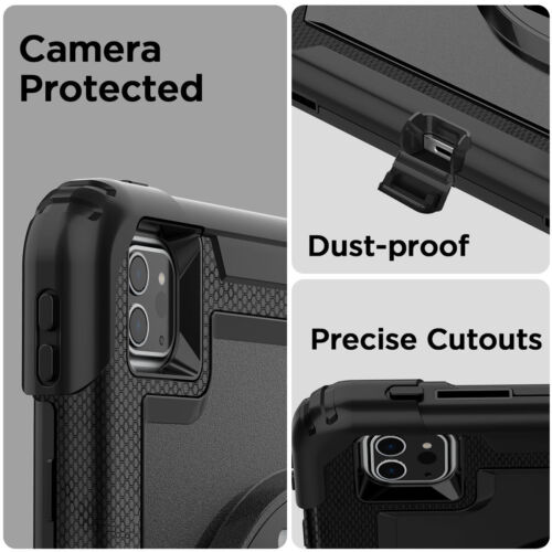 Für iPad Pro 6./5./4./3. Gen 12,9 Zoll Hülle Stoßfest Robust Cover Ständer - Bild 9 von 11