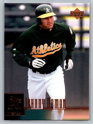 2001 Upper Deck Johnny Damon #305 Oakland Athletics