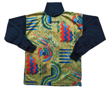 Uhlsport Vintage 80s 90s Torwart Trikot GK Shirt Template Rohling Abstract M