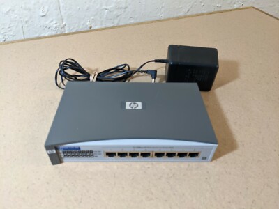 HP Procurve Switch 408 J4097-80199 10/100Base-TX w/ Power Supply *Tested/Working
