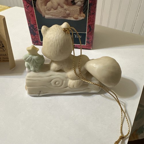 Precious Moments “I’m Nuts About You” Porcelain Ornament~Box~Squirrel~Acorns - Picture 4 of 7
