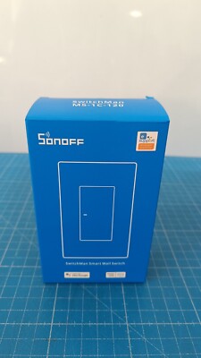 SONOFF M5-1C-120 1-Tasten-Wippwandschalter  - Schwarz        _0.21_5