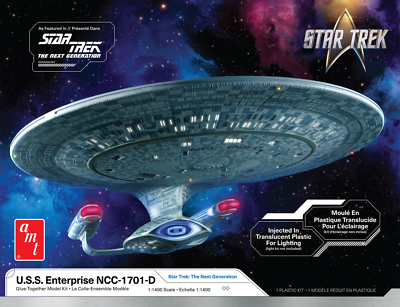 Star Trek TNG USS Enterprise 1701 D - 1:1400 scale (2024 reissue