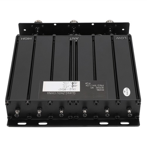 50W 6 Cavity Uhf Duplexer With Multiple Stop Band Filters (Tx: 456.175 Rx - Afbeelding 2 van 11
