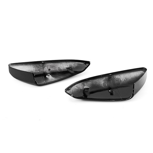 Reemplaza la cubierta de tapa de espejo lateral negra brillante para HONDA CIVIC 2016-2021 2017 2018 - Imagen 11 de 15