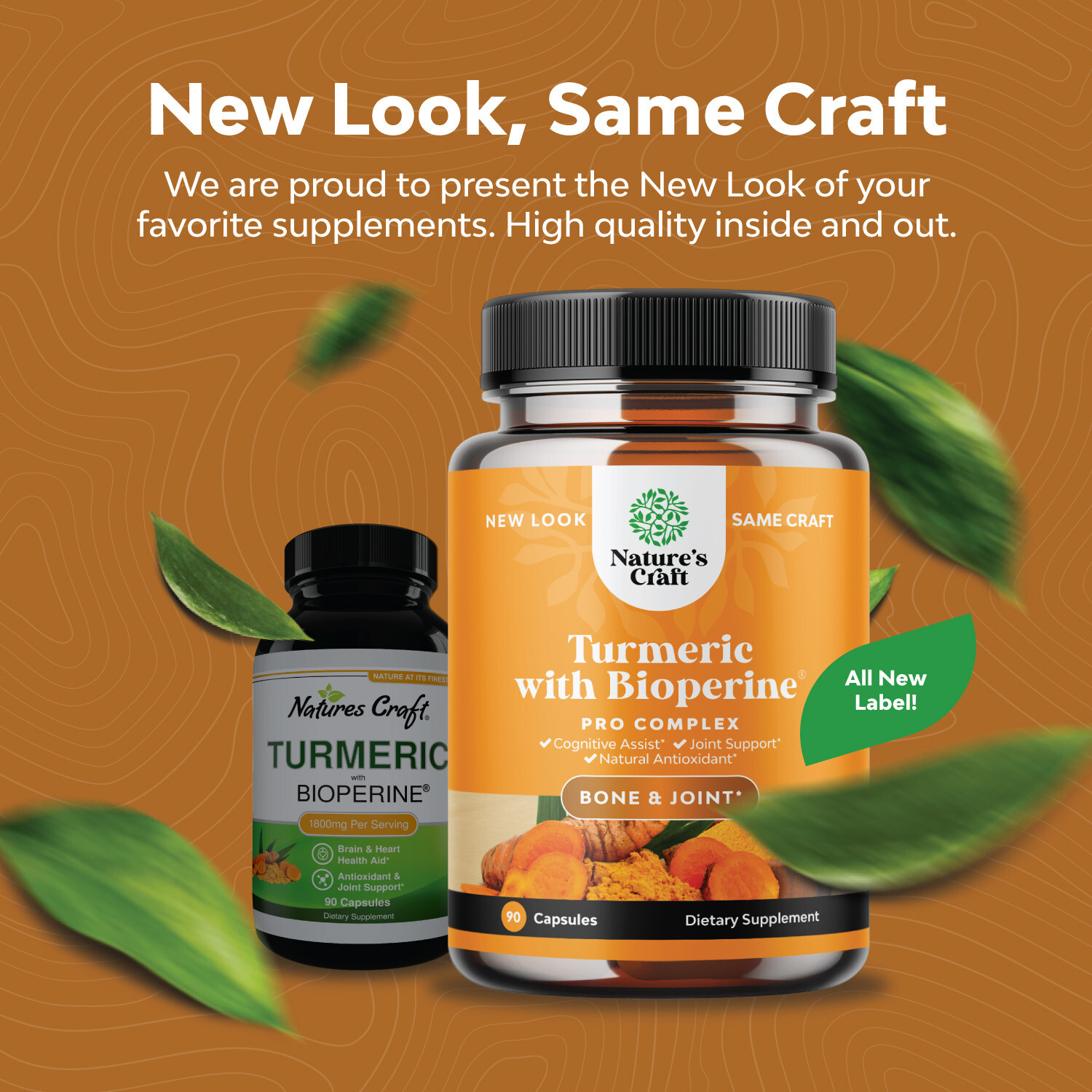 Turmeric Curcumin with Black Pepper Extract Joint Health Turmeric