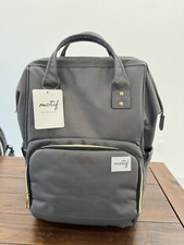Motif Medical Breast Pump Insulated Cooler Backpack New With Tag Gray Bag