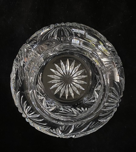 Antique Clear Cut Glass with Silverplate Lid Biscuit Jar - Picture 5 of 7