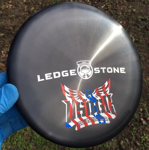 Discraft Midnight Z Zone SE Ledgestone & USDGC Collaboration 177g Disc Golf P&A - Bild 14 von 22