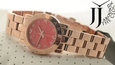 New Marc by Marc Jacobs Amy Quartz Analog Red Dial Women's Watch MBM3305 26MM