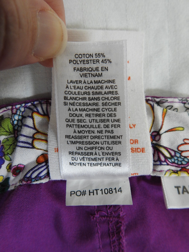 Koi Purple Fuchsia Medical Scrub Pants Large TALL. Elastic Waistband. 701T - Picture 23 of 23