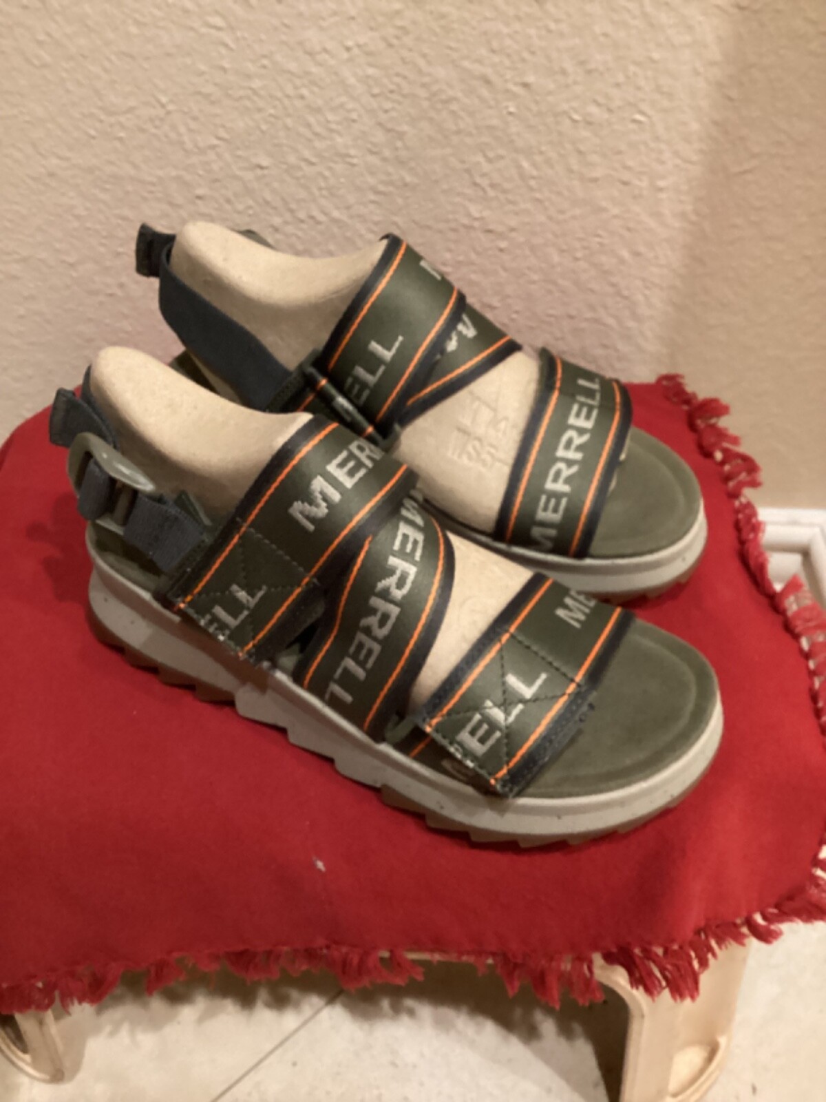 Merrell Sandalo Donna Alpine Cush Backstrad Zeppe Nuovo
