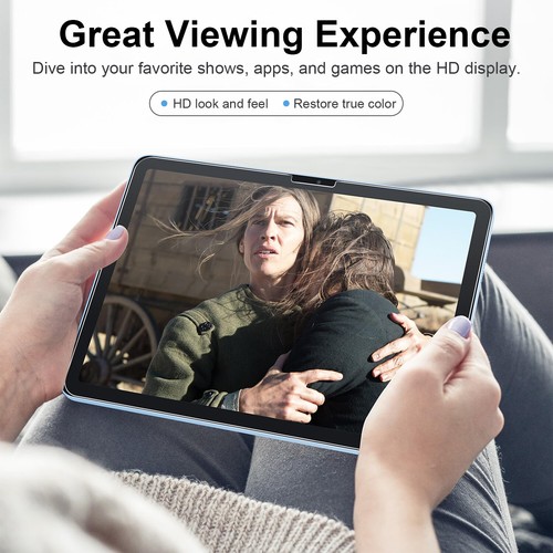 For Apple iPad Air 6/Pro 2024 11in/13in Clear Tempered Glass Screen Protector US - Picture 20 of 30
